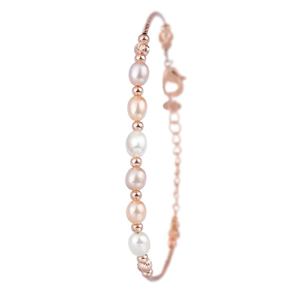 Fashion women's watchAffordable Luxury Fashion Women's Watch Natural Freshwater Pearl Strap Watch Bracelet Suit Waterproof Creative Quartz Women's Watch