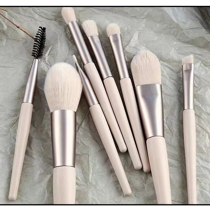 高颜值花样晴空化妆刷一整套套装方便携带散粉刷眼影刷刀锋眼线刷