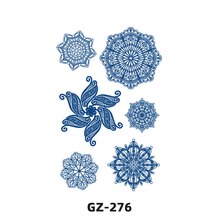 Free shipping Tattoo Exclusive for Cross-Border Herbal Tattoo Sticker Semi-Permanent English Letters Tattoo Sticker Anti-Sweat Tattoo