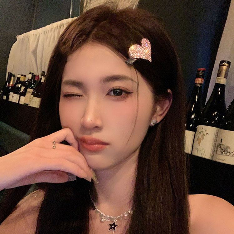 头饰发夹多巴胺甜酷风少女发夹y2k小众辣妹鸭嘴夹甜美高级感气质发饰批发